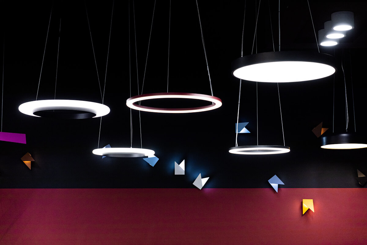 Salle d'exposition et de conférence de Lena Lighting